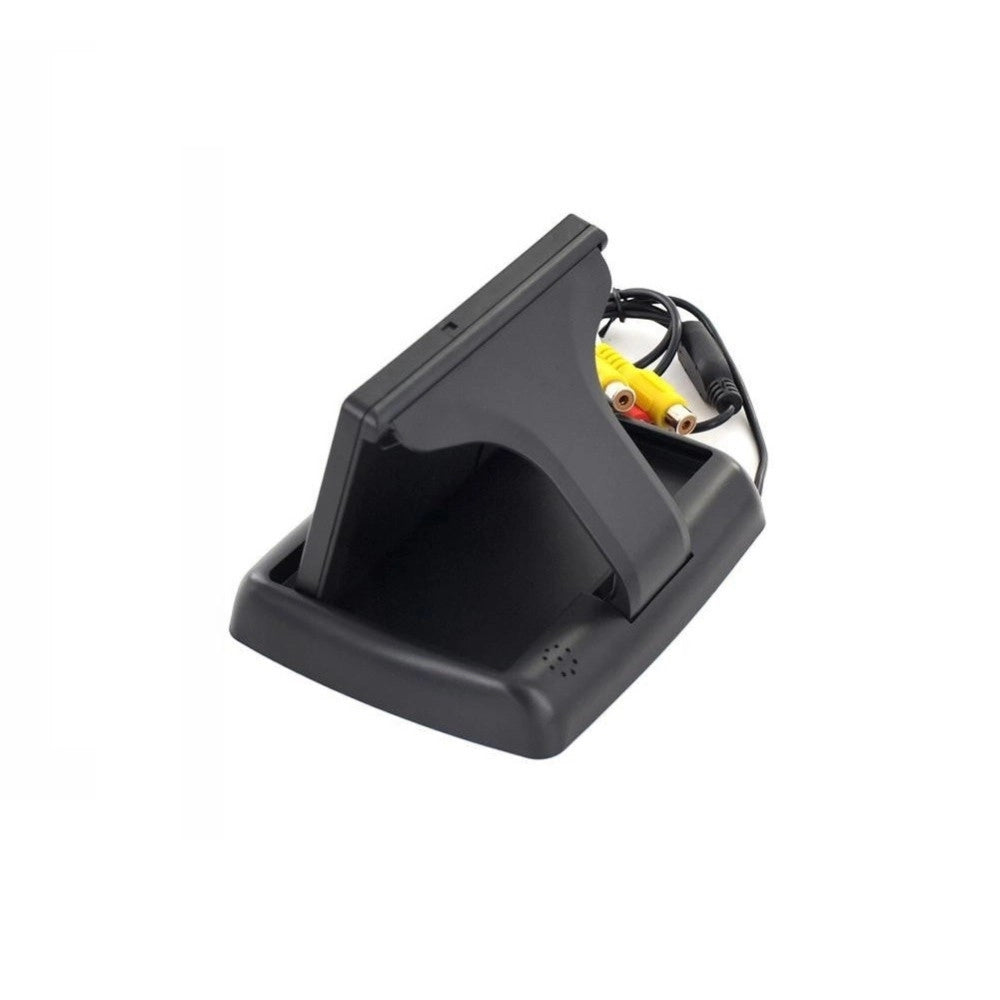 Trade Shop - Monitor Display A Colori 4.3" Pieghevole Tft Lcd Hd Per Telecamera Retromarcia -
