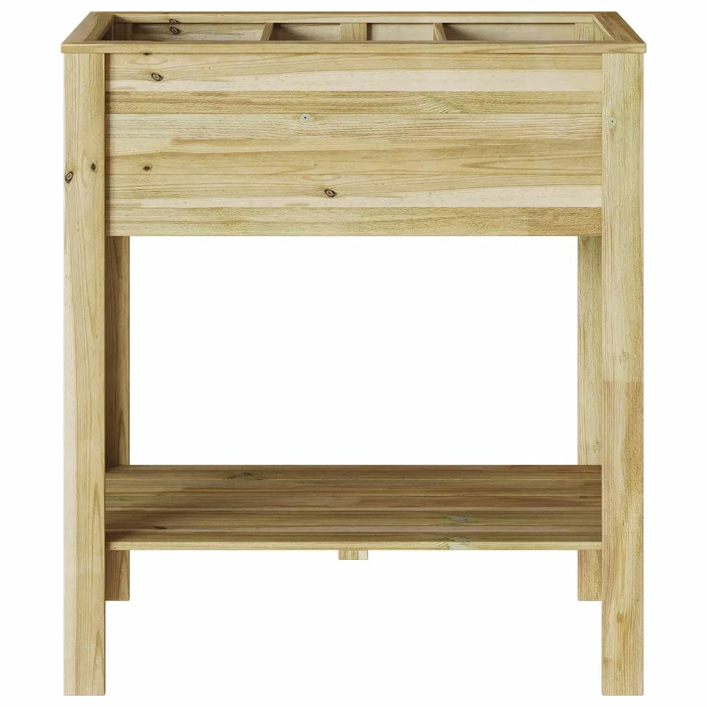 Vaso Alto Marrone 85,5 x 46,5 x 96 cm Legno di pino impregnato 42013033