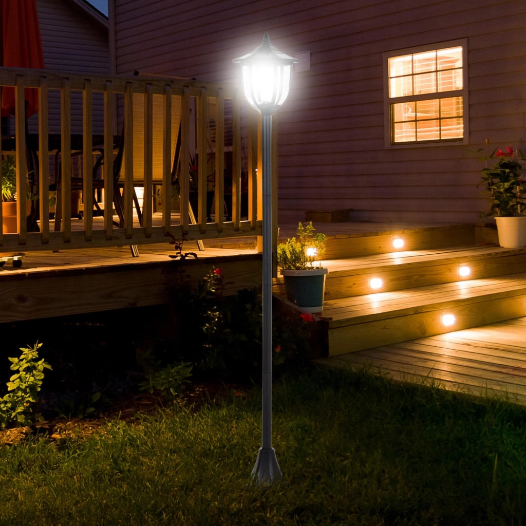 Lampione da Esterni con 6 Luci LED ¨C Minimal ¨C Impermeabile
