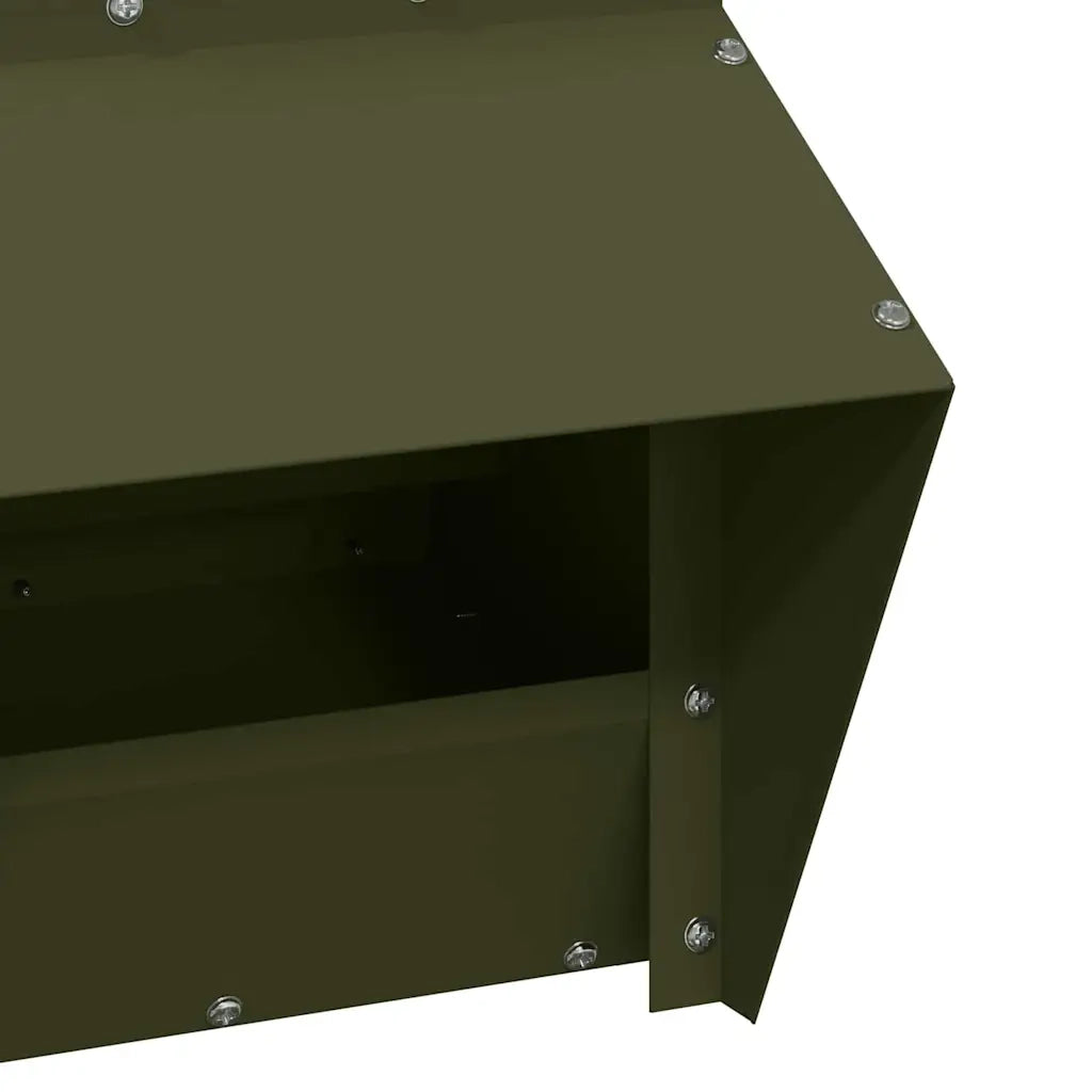Feeder per pollo Verde oliva 20 x 25 x 35 cm 874697