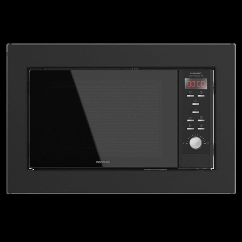 CECOTEC 01387 - Microonde da incasso Grandheat 2350 Built-In Black