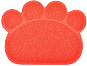 Catino per Gatti, Forma, 10 Colori Disponibili, 40 x 29 cm, Rosso Scuro