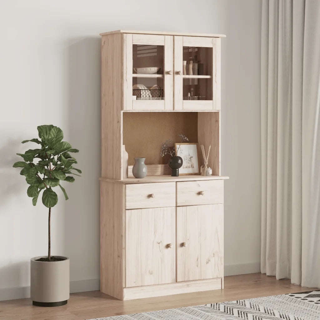 Piano Com¨° ALTA 77x30x92 cm in Legno Massello di Pino CFW2105910