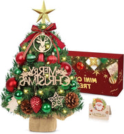 Albero di Natale Mini - Rosso e Verde
