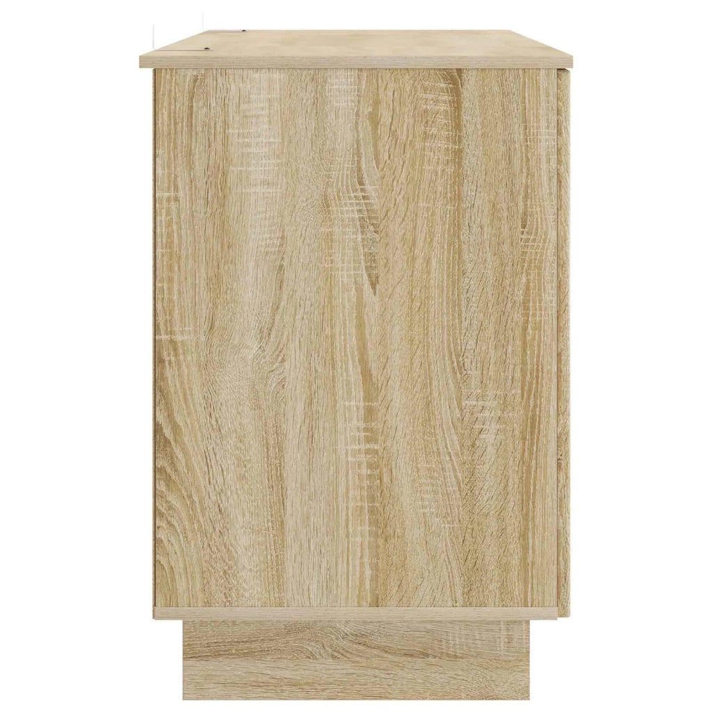 Scrivania Rovere Sonoma Legno ingegnerizzato 142,5 x 50 x 75 cm 3414569
