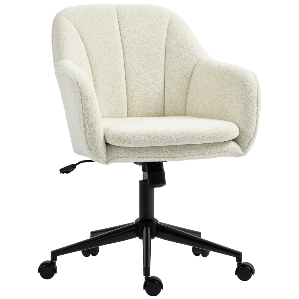Sedia da Ufficio Ergonomica ¨C Xylo ¨C Beige Regolabile Girevole con Funzione Basculante