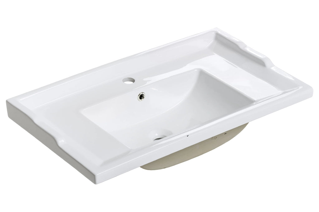 Lavabo per mobile a una vasca 80 cm Lavabi per mobile 81 x 20 x 46 cm
