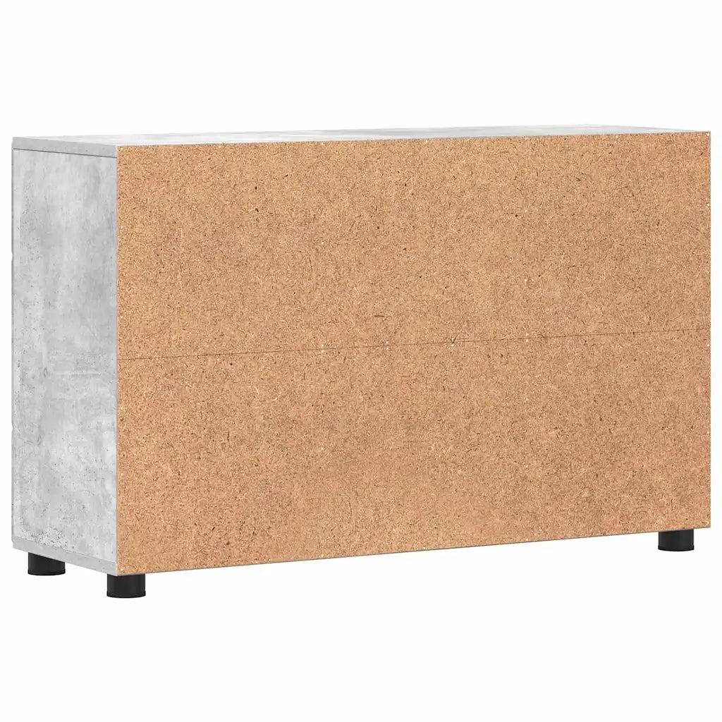 Credenza con porta FLORIN Grigio cemento 88,5 x 30,5 x 55,5 cm 880294