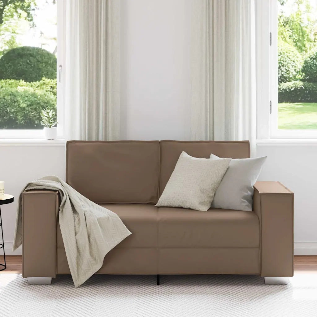 Divano-Sofa-Divanetto Cappuccino 160 x 78 x 84 cm Tessuto