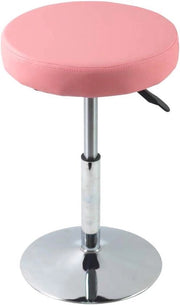 Sedia di Piegamento Rotativa con Base per Capelli - Rosa - Pelle PU
