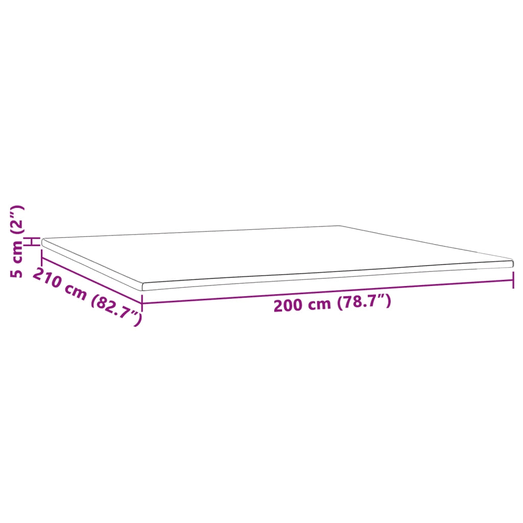 Coprimaterasso-Fodera per Materasso 200x210x5 cm