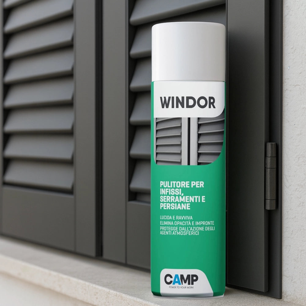 Windor spray lucida e ravviva infissi e serramenti 500 ml 3 pezzi