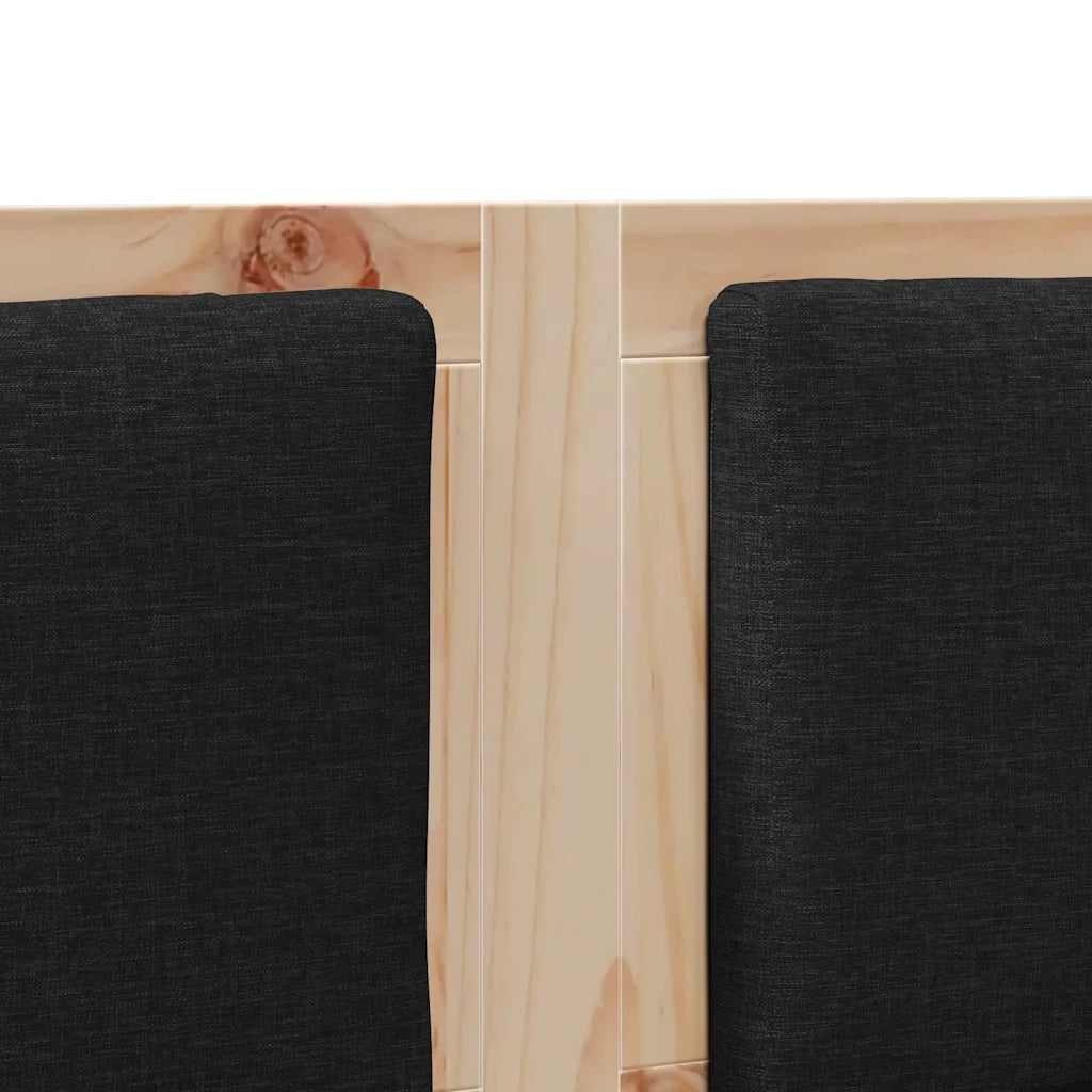 Testiera Altro Marrone 135 cm Legno di pino massello 878961