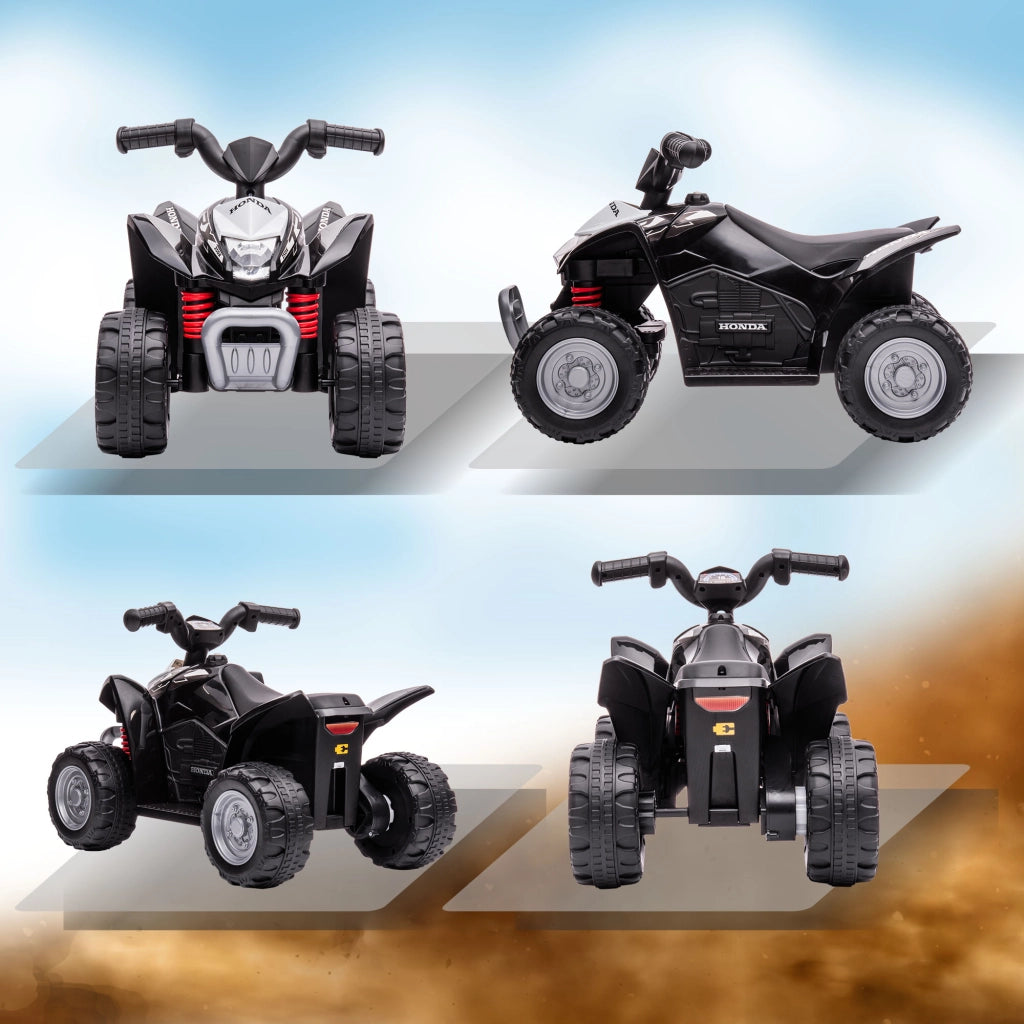 Quad Elettrico per Bambini ¨C Minimal ¨C Nero 65.5x38.5x43.5 cm