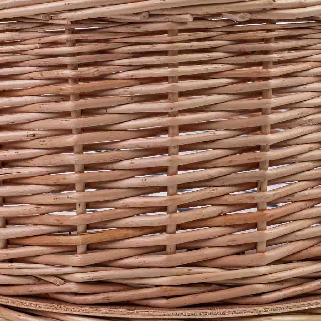Cuccia in vimini per animali 80x50x15/23h cm