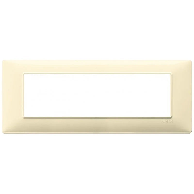 Vimar Plana placca 7 moduli colore crema 14657.04