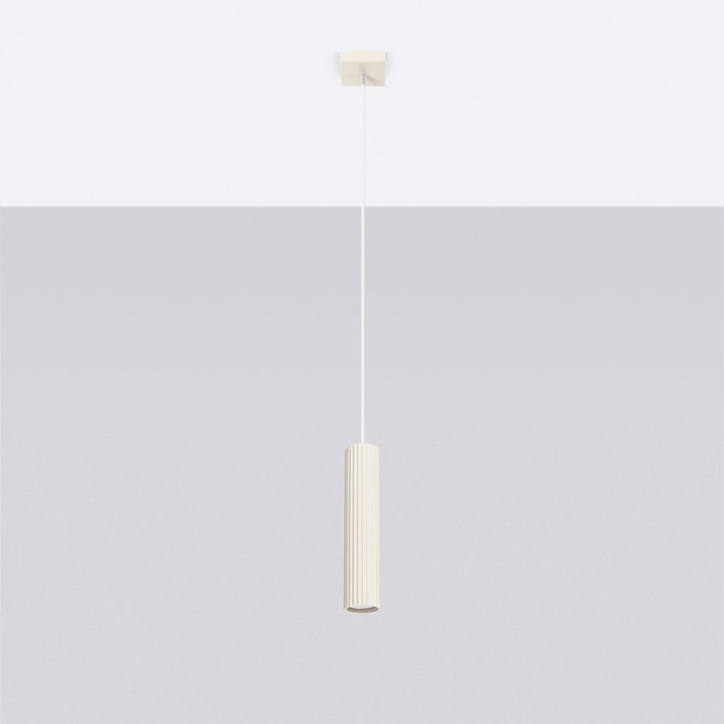 Lampada a sospensione KARBON 1 beige