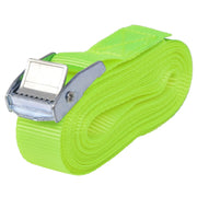Cinghie 10 pz 0,25 Tonnellate 5mx25 mm Verde Fluo 142664