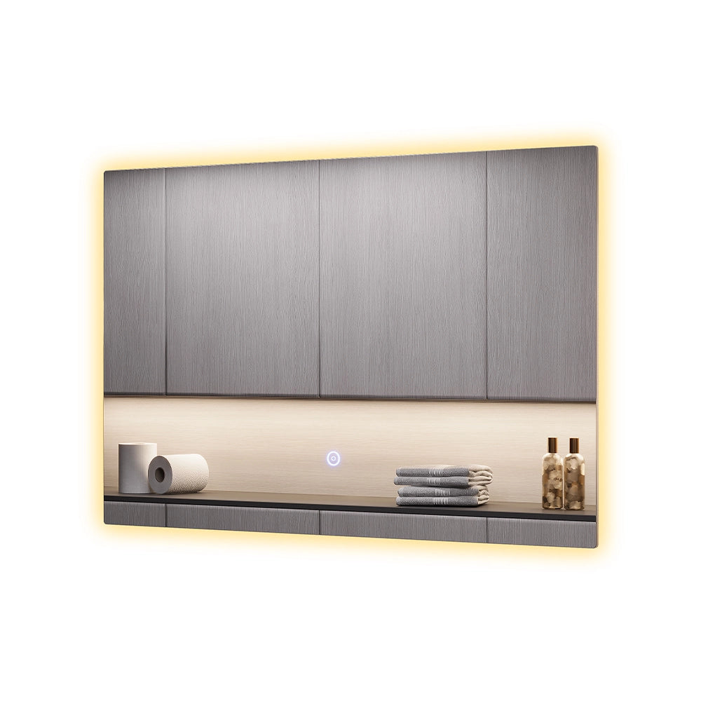 Vicco Specchio bagno Vetro 60 x 40 cm con retroilluminazione
