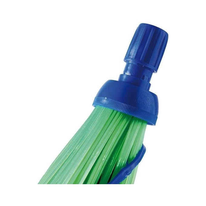 Perfetto 0001C Scopa Spazzina Senza Manico in Polipropilene per Esterni Uso Professionale colore Verde