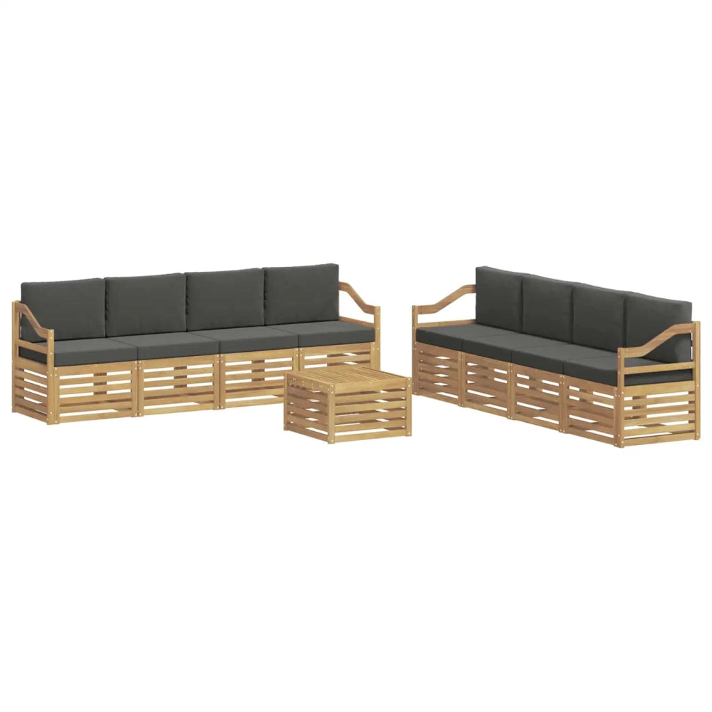 Set divani Legno di Acacia Massello 3391612