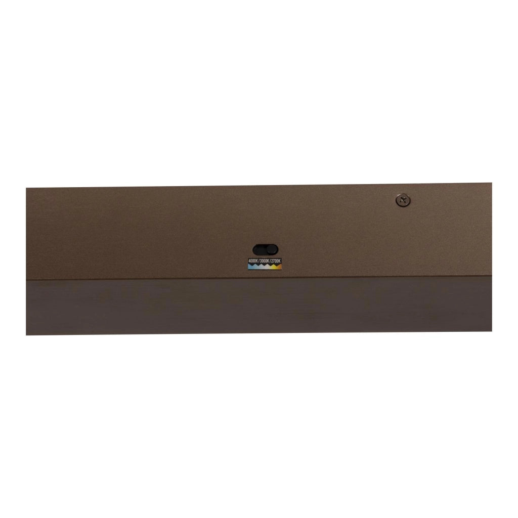Lampada a sospensione LED ovale LIANE marrone Lucide