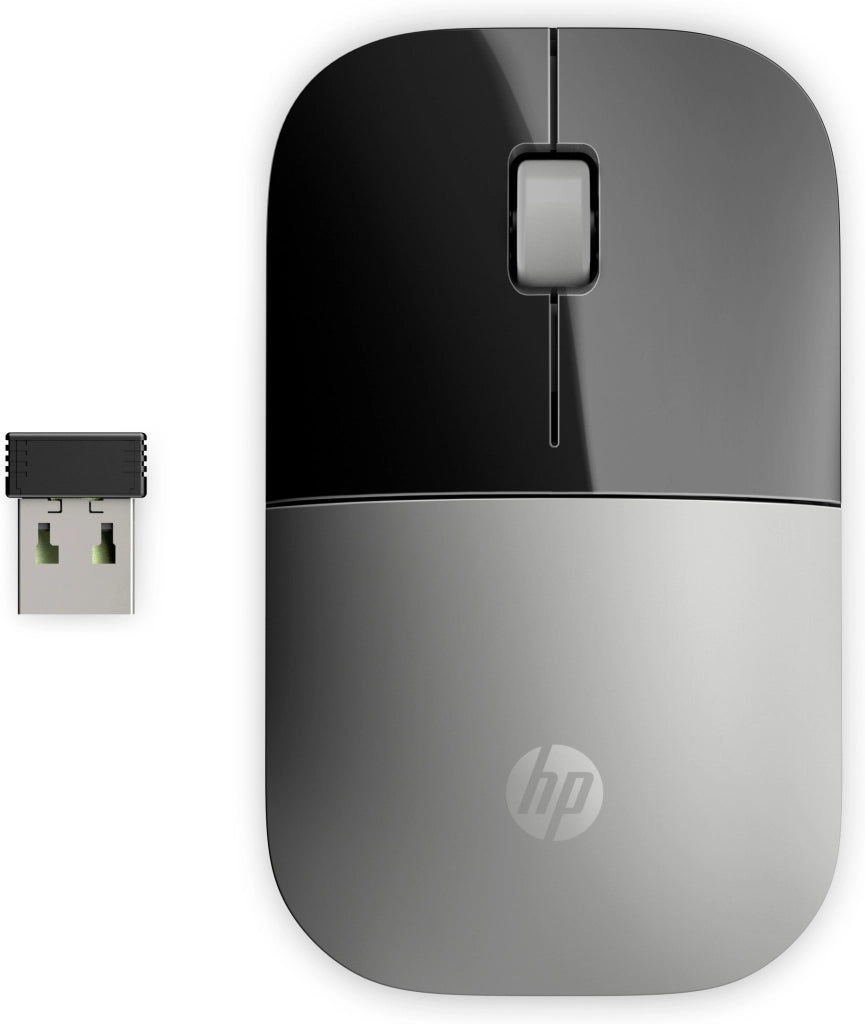 Hp z3700 silver wireless mouse - X7Q44AA#ABB