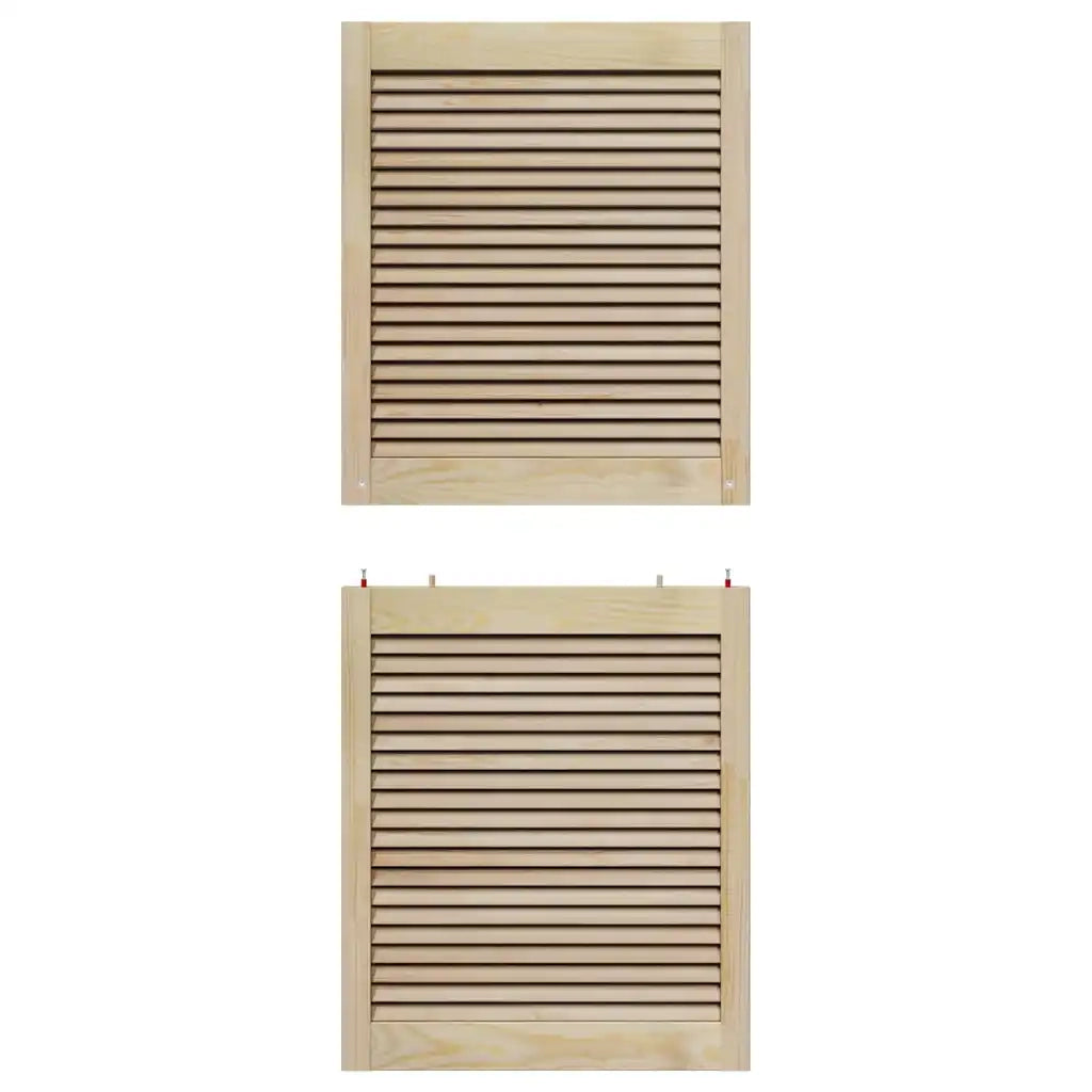 Porta per Armadio Naturale 140,5 x 2,1 x 59,5 cm Pino massello 42019264