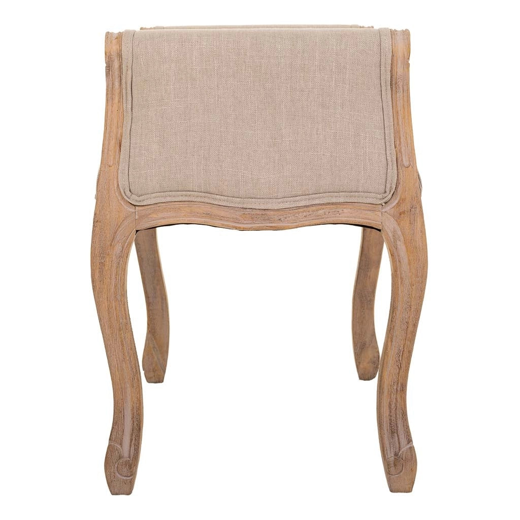 Sgabello in legno 71x 48x45/60 cm beige