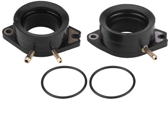Componente di aspirazione con guarnizione - Carburatore - Gomma - Nero - 6 x 3 cm - 12 mesi di garanzia