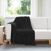 Coperte da Pile 6 pcs Nero 150 x 130 cm Panno 42016961