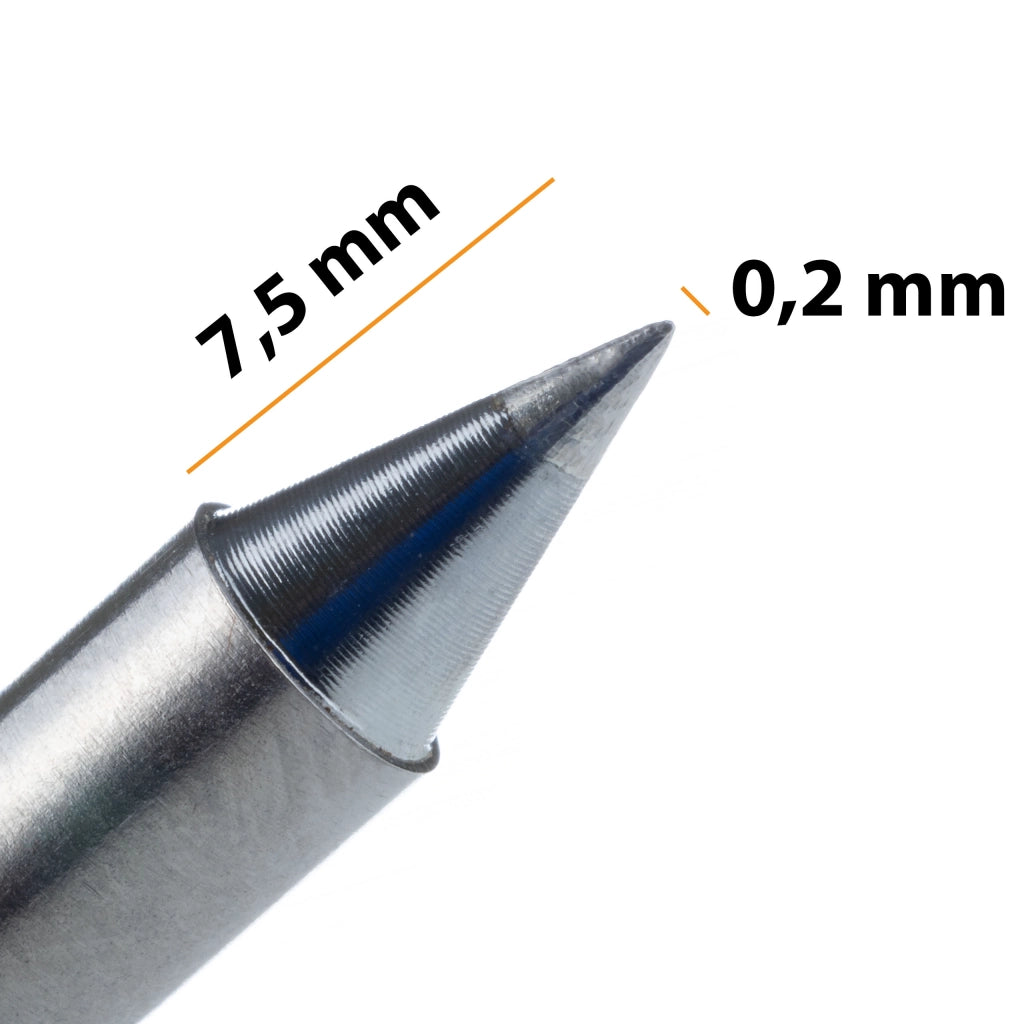 Punta Saldante con Riscaldatore Integrato T12-B – Riscaldamento Rapido, Misurazione Precisa