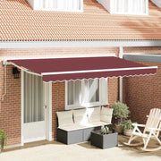 Struttura della tenda Borgogna 400 x 200 cm 3329812