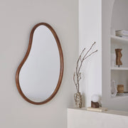 Specchio in legno di abete, 95cm, marrone