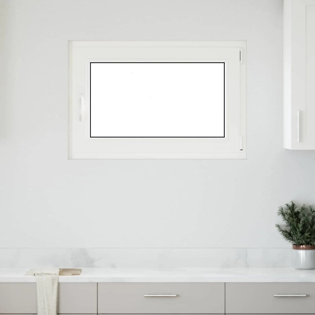 Finestra per Soffitta RISOR 90 x 70 cm PVC e Vetro Bianco CFW6246280