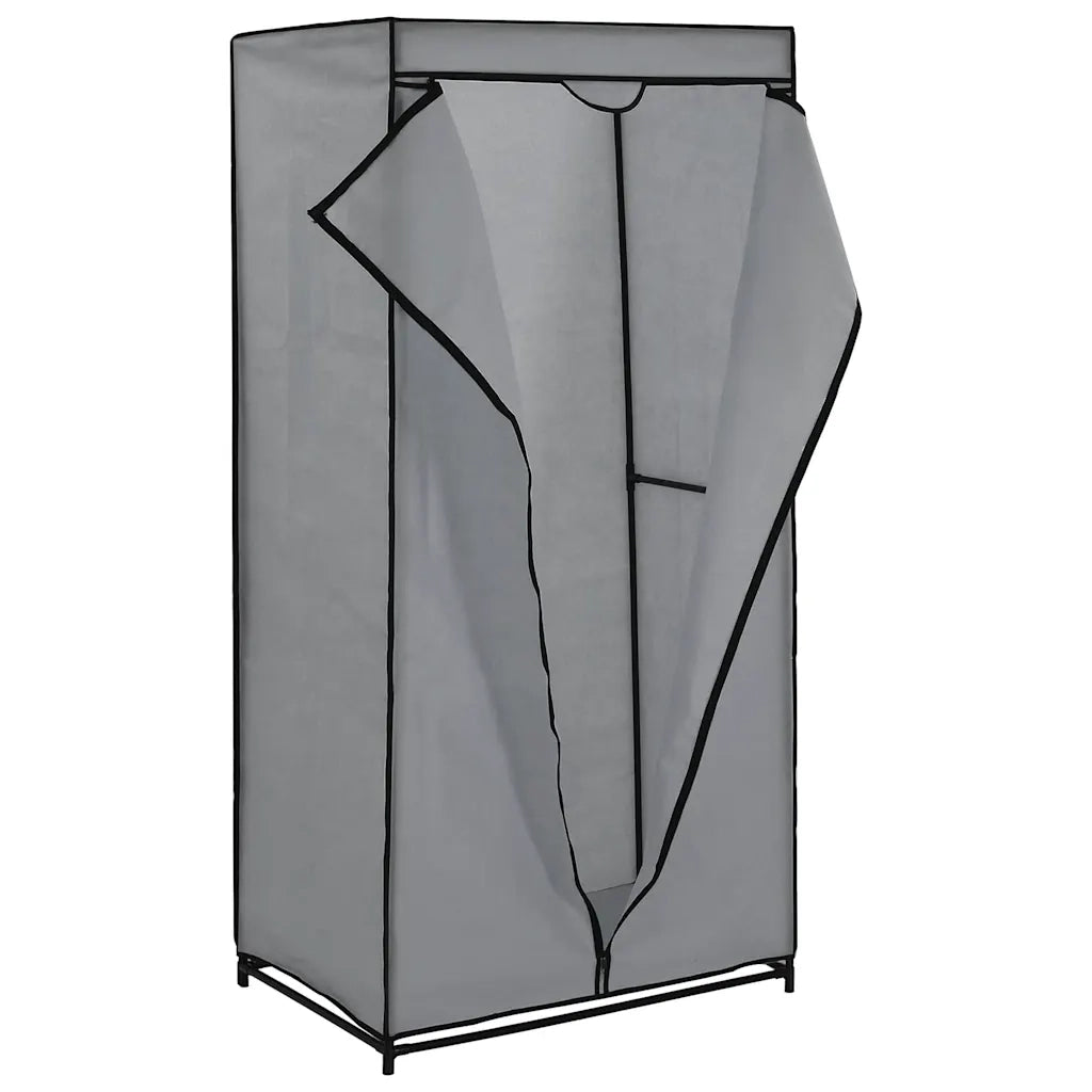 Armadio Grigio 75x50x160 cm 282440
