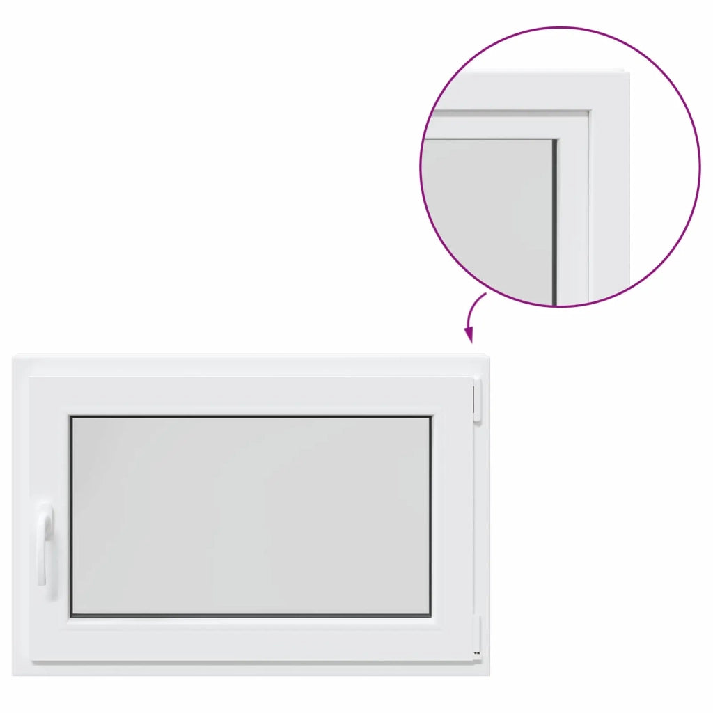 Finestra per Soffitta RISOR 50 x 55 cm PVC e Vetro 42047852