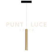 SOSPENSIONE DAVINCI TUBO ORO LED 48V 3W 300LM 4000K 30X16,1X3,5CM