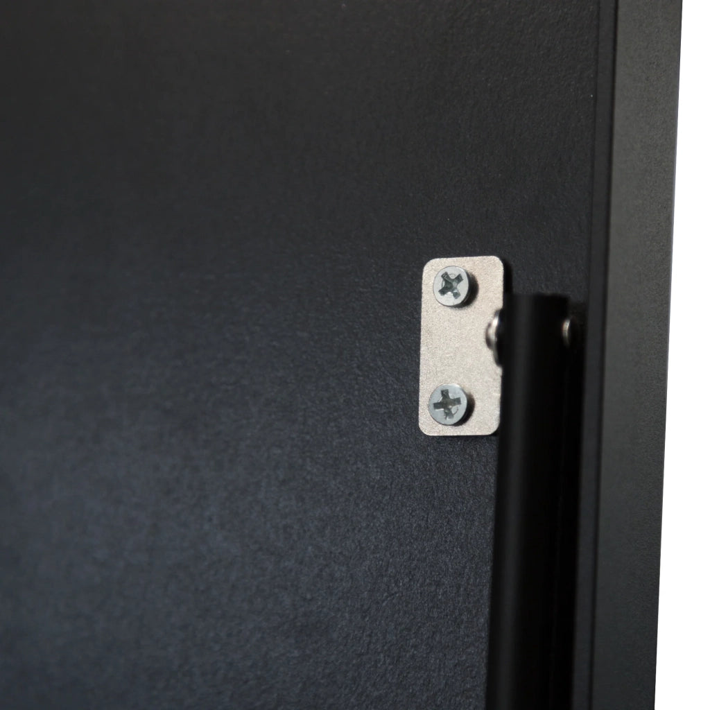 Specchio a figura intera inclinabile 160 x 40 cm nero 03_0007971