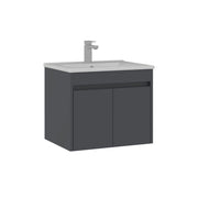 Mobile lavabo "Side 65 v2" - 65 x 45 x 52 cm - Antracite opaco