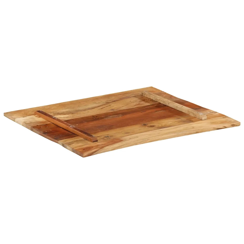 Piano Tavolo | Superficie Tavolo | Piano Scrivania Rettangolare 70x80 cm 15-16 mm Legno di Recupero