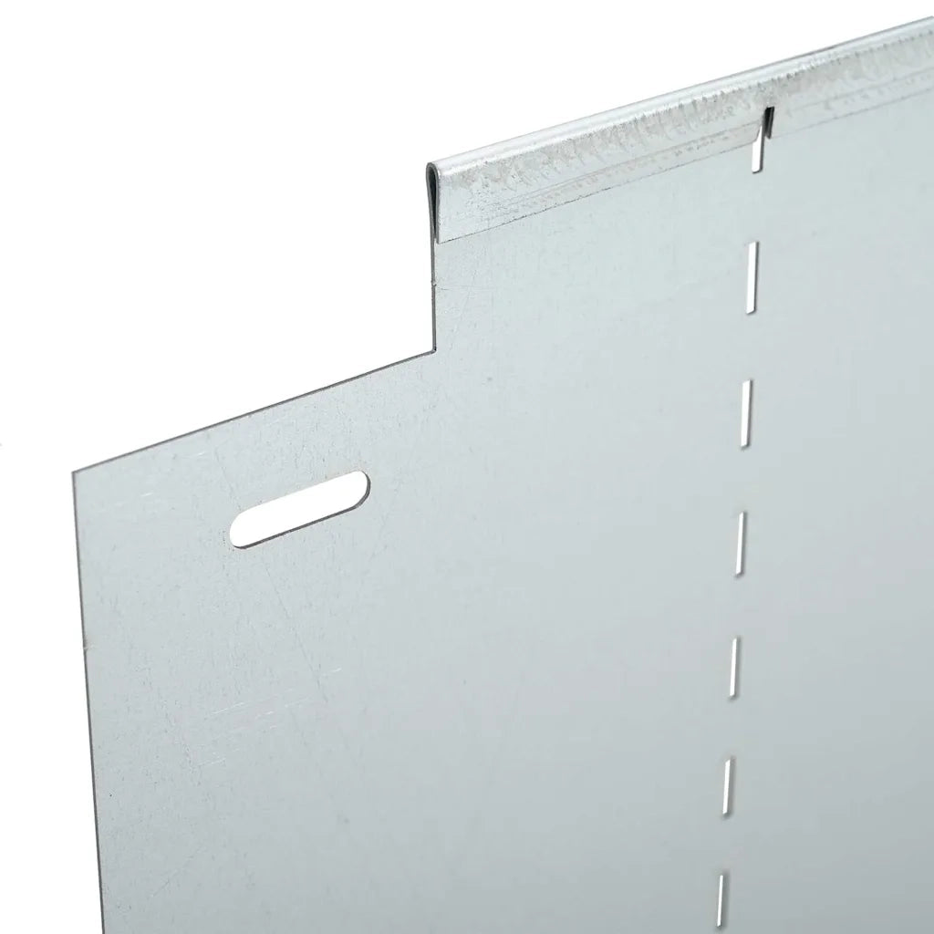 Bordure per prato 5 pcs Argento 100 x 25 x 0,07 cm 42008614