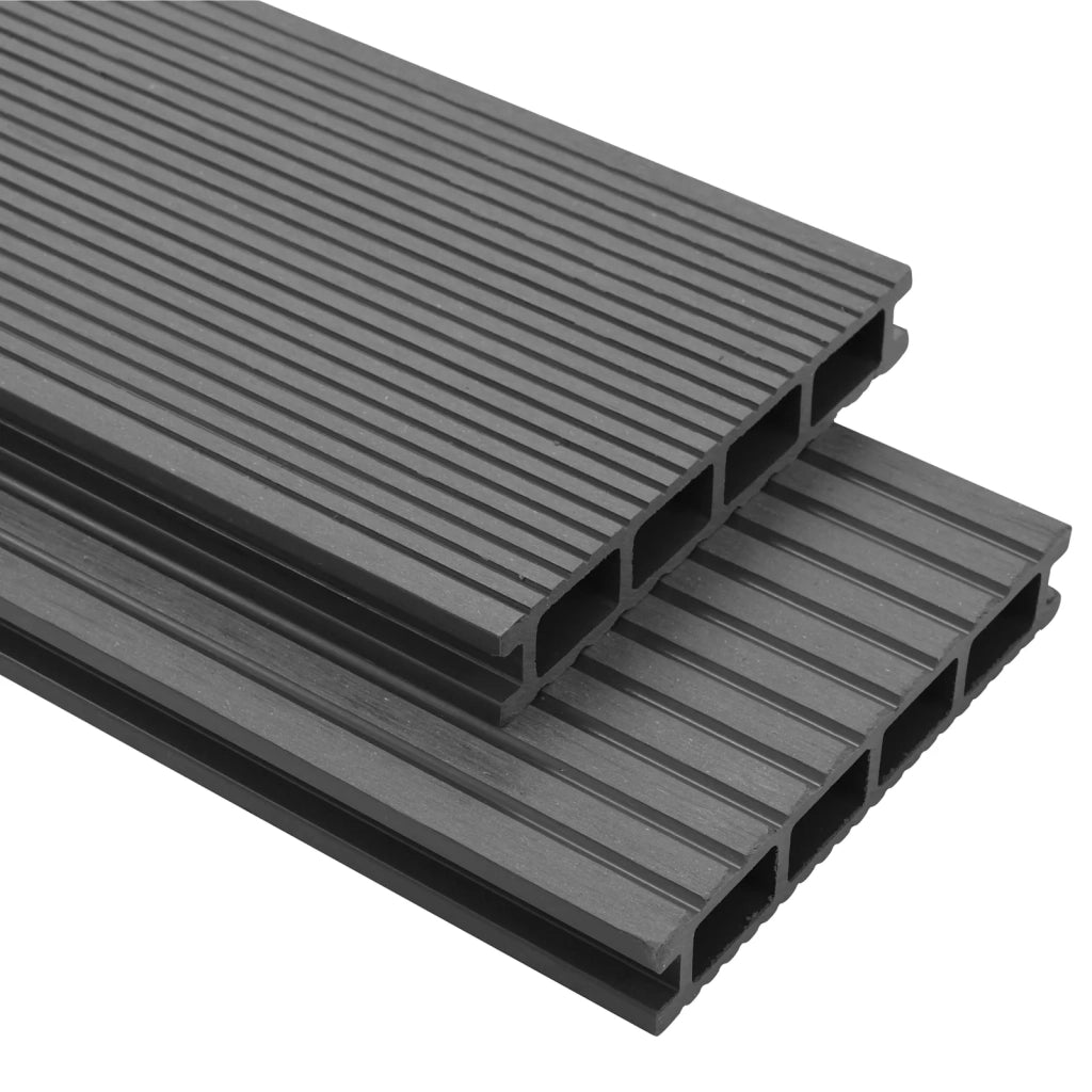 Pavimento da Deck 108 pcs Grigio WPC 3444696