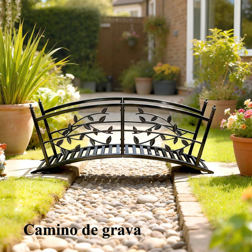 Ponte da Giardino ¨C Minimal ¨C Nero 1.2 m
