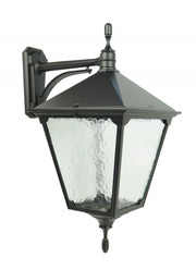 Applique esterna Retro classica nera 32 cm E27 IP43