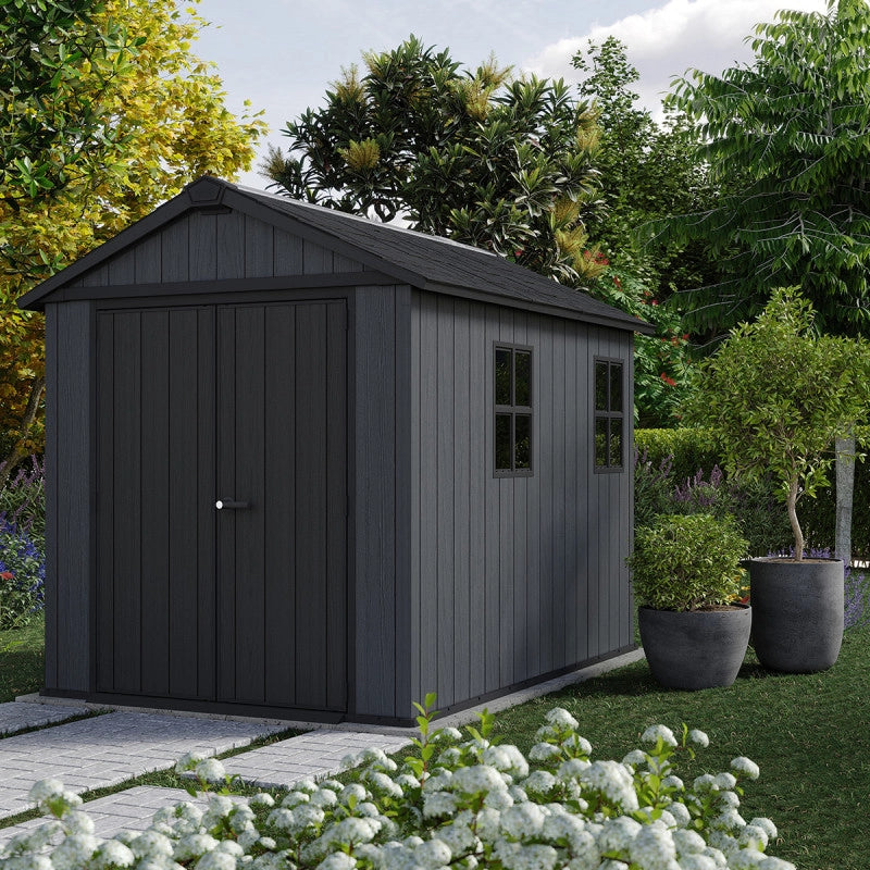 Casetta da giardino NEWTON PLUS 759 - 5,7 mÂ² - Grigio