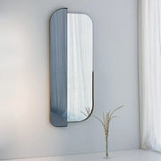 Gavirate, Specchio Forma Rettangolare, 60x130h cm oro