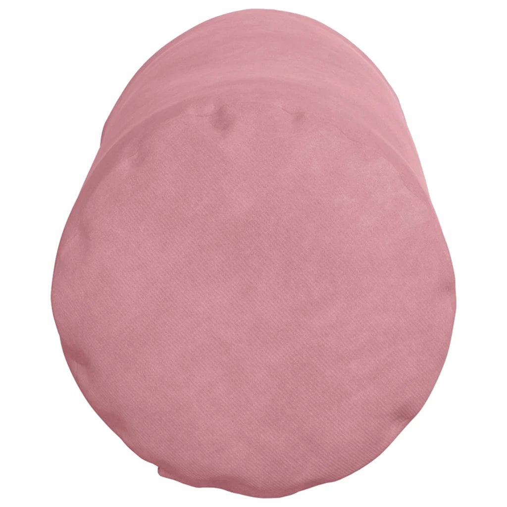 Cuscini a rullo 2 pz | Cuscini per sedie Rosa ? 15 x 40 cm Tessuto in Cords