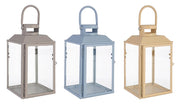 Lanterna Simple Blu, Rosa, Beige D.80 - Bizzotto