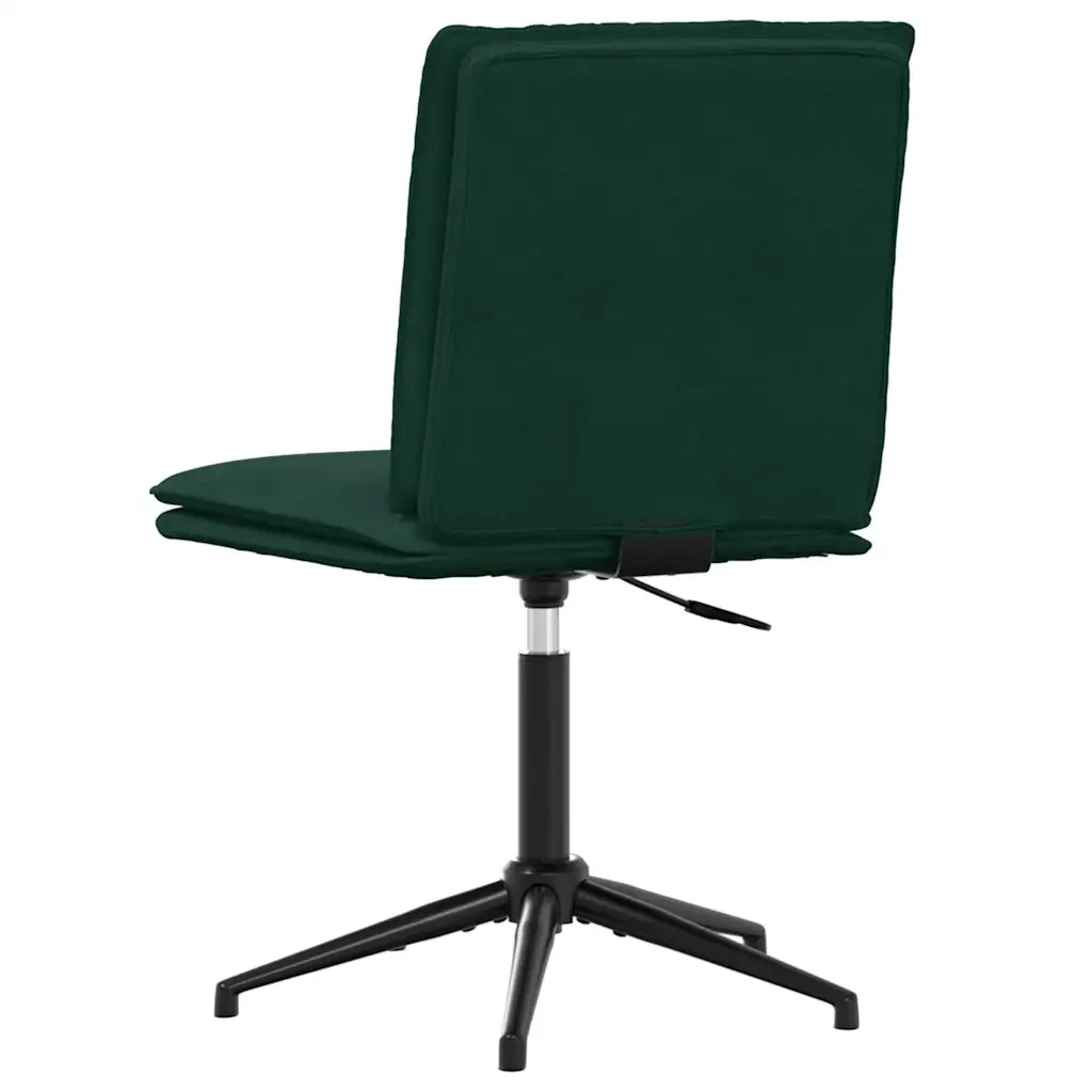 Sedia da Pranzo Grigio Scuro in Velluto 4101269